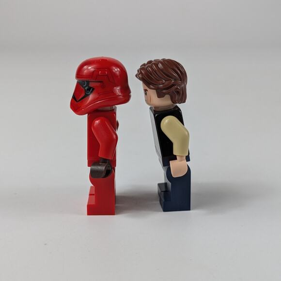 Lego Minifigures Han Solo Wavy Hair sw0771 Sith Trooper Episode 9 sw1065 - Picture 2 of 5